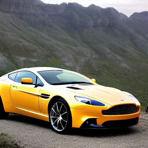 Image similar to a high resolution picture of a car, highly detailed, aston martin, lamborghini, mercedes