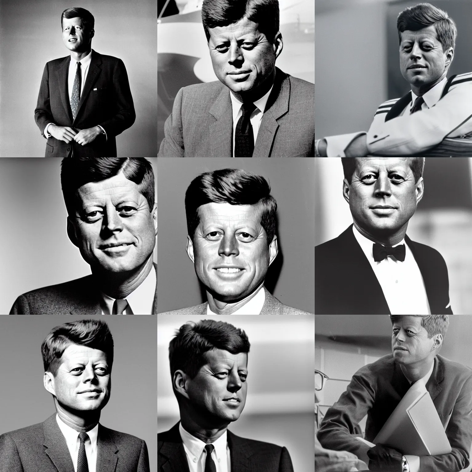 Prompt: John F. Kennedy, Still from The X-Files