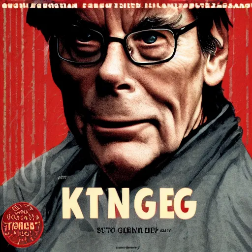 Image similar to stephen king, daugerotype,