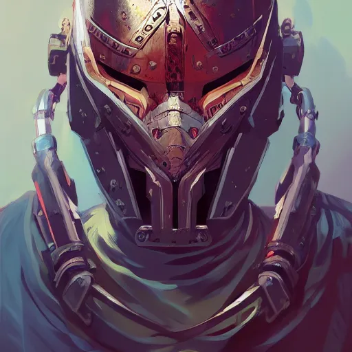 Image similar to cyberpunk viking helmet mask warrior goddess robot ninja fantasy, art gta 5 cover, official fanart behance hd artstation by jesper ejsing, by rhads, makoto shinkai and lois van baarle, ilya kuvshinov, ossdraws