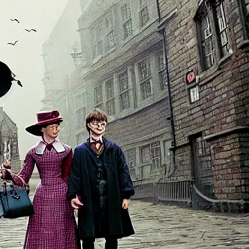 Image similar to Harry Potter, Mary poppins
