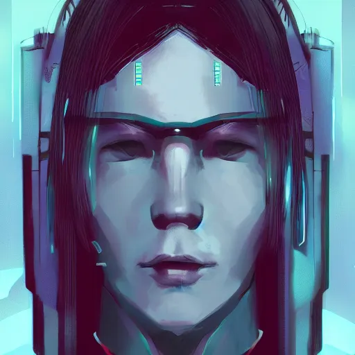 Prompt: cyberpunk character portrait