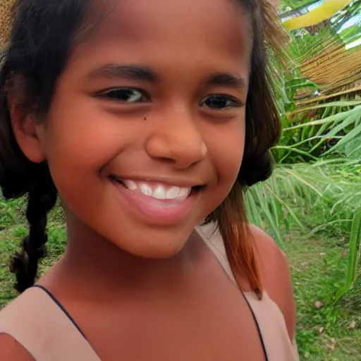 Image similar to beautiful Fiji girl