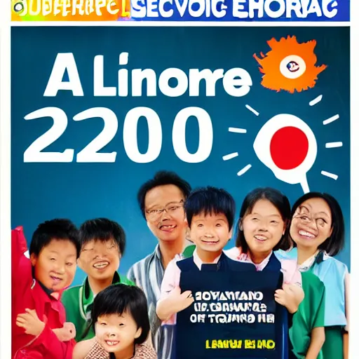 Image similar to a 2 0 0 0 s singapore public education poster