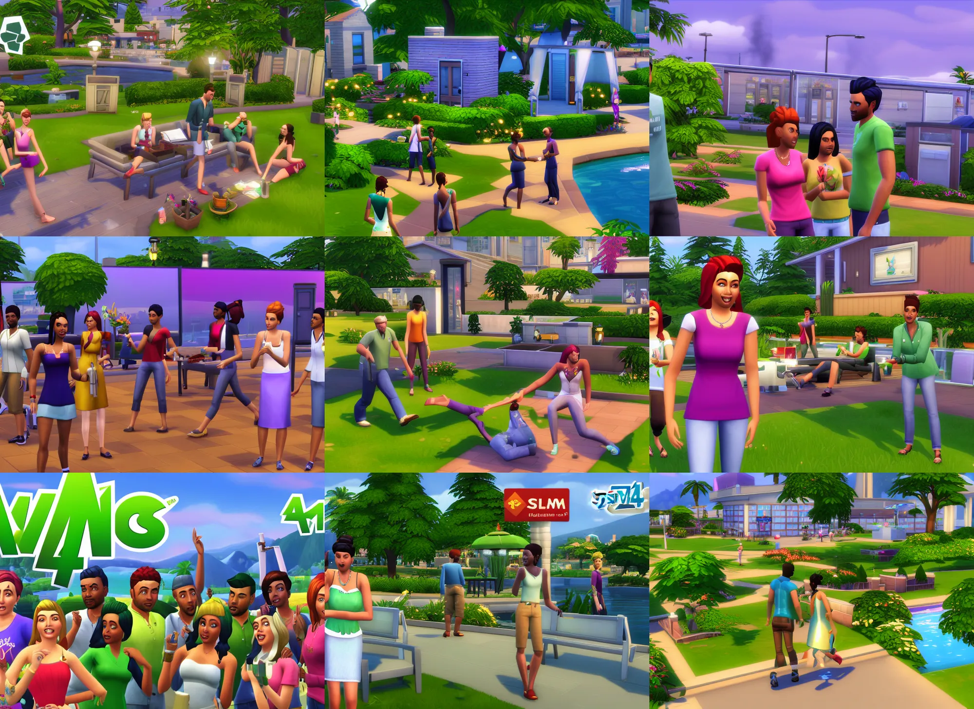 Prompt: r / thesims 4, sims 5 screenshot, new sims game, promotional