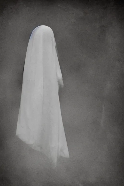 Prompt: a photo of a ghost