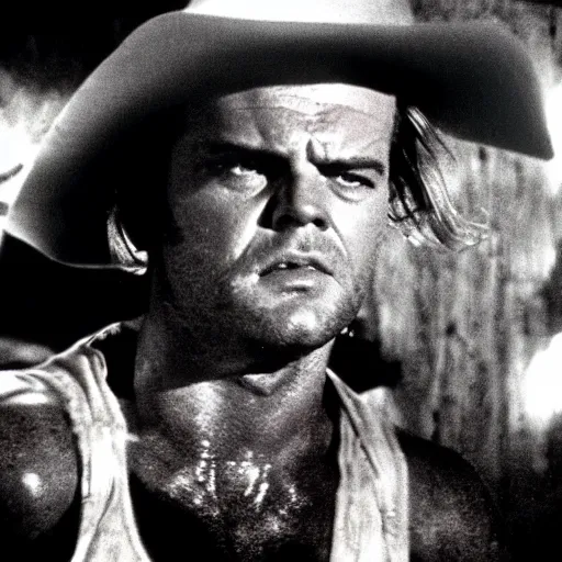 Prompt: jack nicholson as luke in coolhand luke , 8k resolution, full HD, cinematic lighting, award winning, anatomically correct