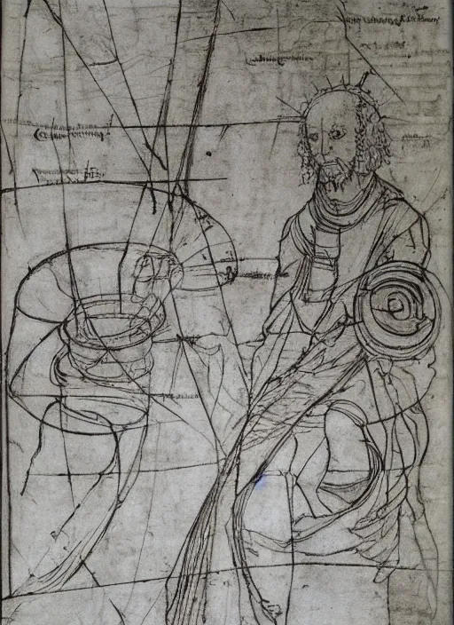 Prompt: the the cure to cancer, detailed diagram by Leonardo DaVinci, sketches, remastered, upscaled, amazing discovery