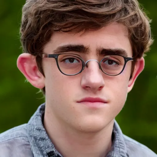 Prompt: Charlie Rowe as Peter Parker, 4K, highly detailed