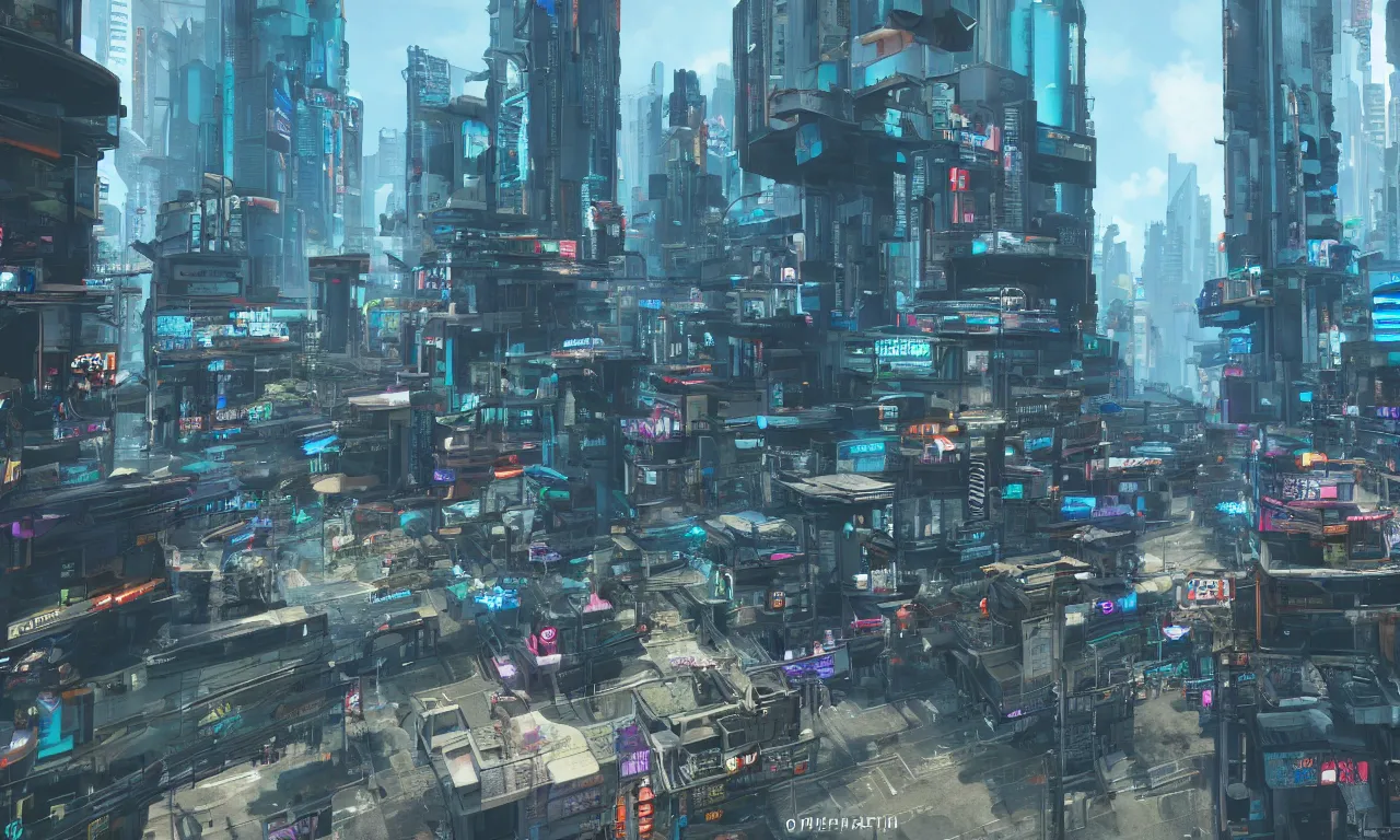 Prompt: Street scene of a futuristic cyberpunk Manila, unreal engine 5