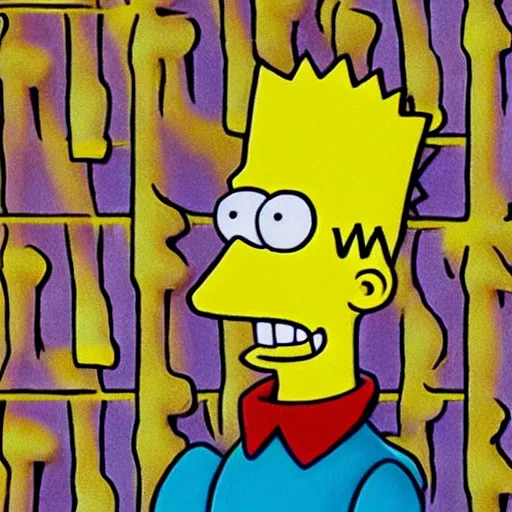 Prompt: a highly detailed color photograph of Bart Simpson as a real human boy