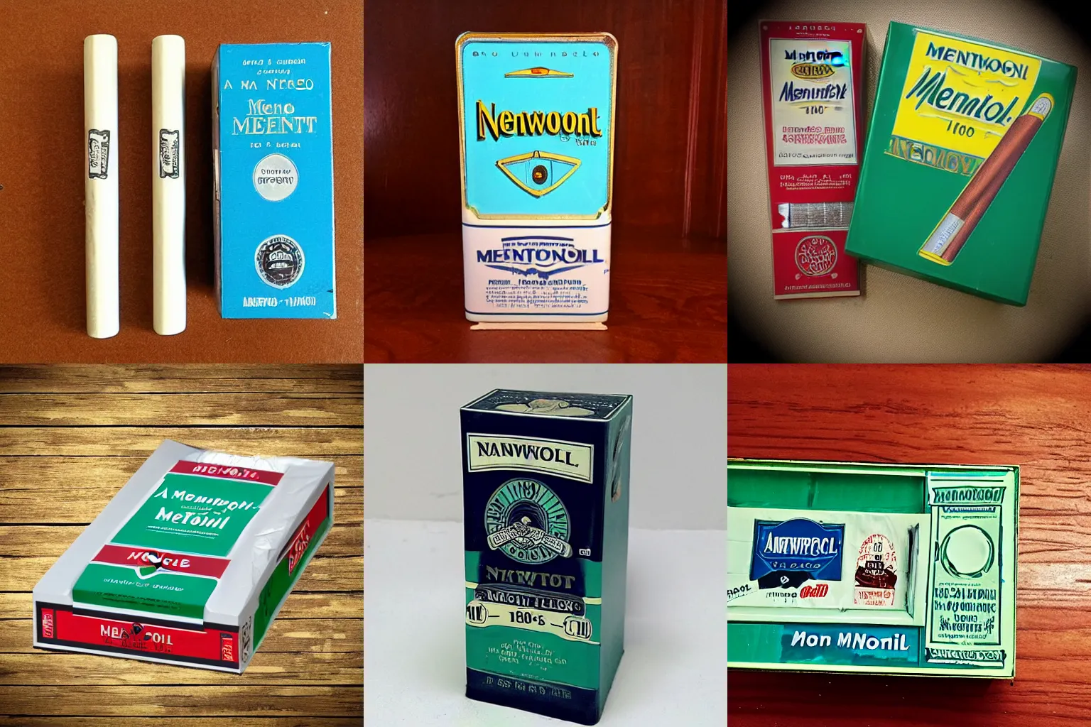 Prompt: “a Newport Menthol 100s Box”