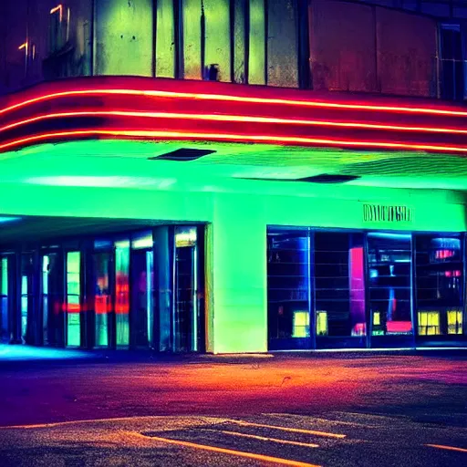 Image similar to a monster, neon lights, red, blue, green, dramatic lighting, heroic exposure, cool
