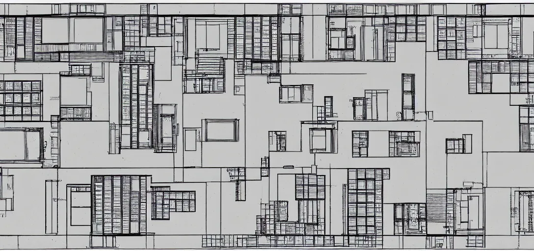 Image similar to intricate layout of bank vault, schematics, blueprints, plans, diagram, detailed