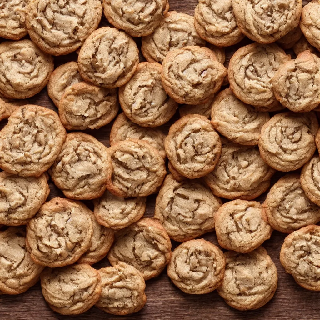 Prompt: close - up view of torcetti cookies on top of a wooden table, 8 k, high detail, photorealistic, proper shading