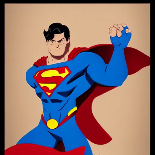 Image similar to face icon stylized minimalist superman, loftis, cory behance hd by jesper ejsing, by rhads, makoto shinkai and lois van baarle, ilya kuvshinov, rossdraws global illumination
