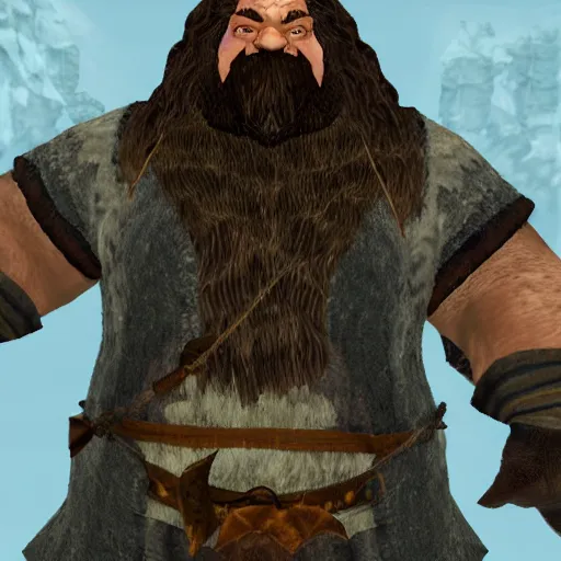 Image similar to ps 1 hagrid skyrim npc