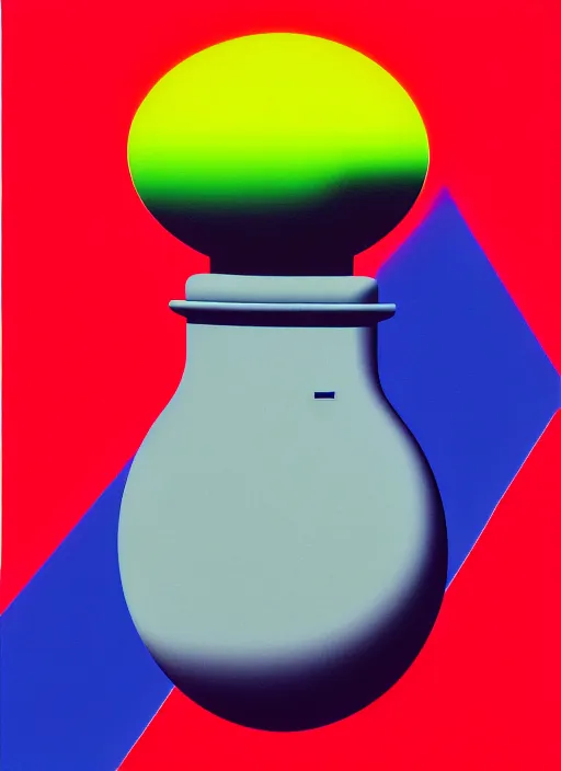 Image similar to grenade by shusei nagaoka, kaws, david rudnick, airbrush on canvas, pastell colours, cell shaded, 8 k