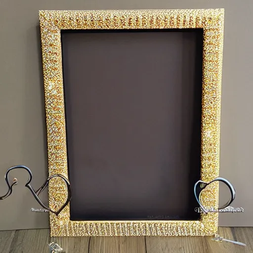 Prompt: bedazzled decora royalty frames for sale