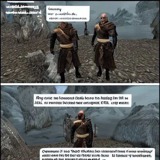 Prompt: Trump in Skyrim