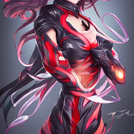 Prompt: genshin impact fan art drawn by artgerm