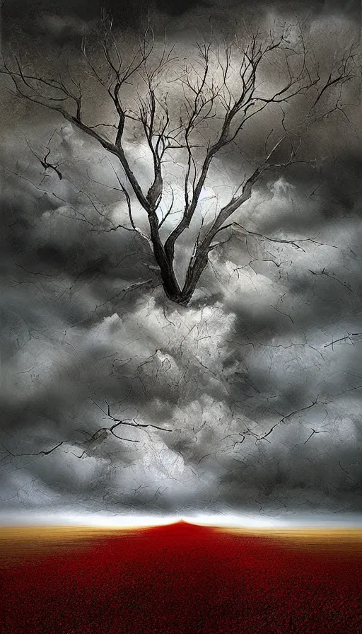 Prompt: the end of the world, by peter holme iii