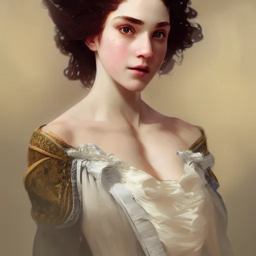 Image similar to beautiful natural Sidney Sweeney as a 1700s princess, intricate, elegant, highly detailed, digital painting, artstation, concept art, smooth, sharp focus, illustration, art by artgerm and greg rutkowski and alphonse mucha and loish and WLOP