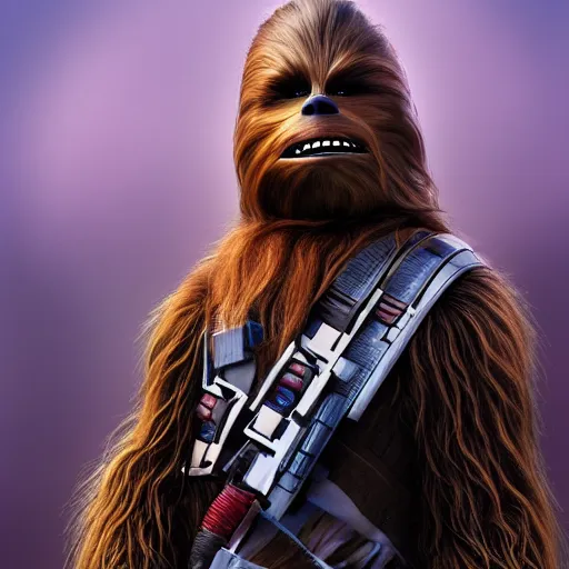 Prompt: Chewbacca as a Horse, 4k, hyper detailed