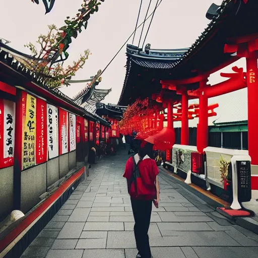 Prompt: photo of Asakusa, cinematic, instagram, aesthetic, golden ratio,