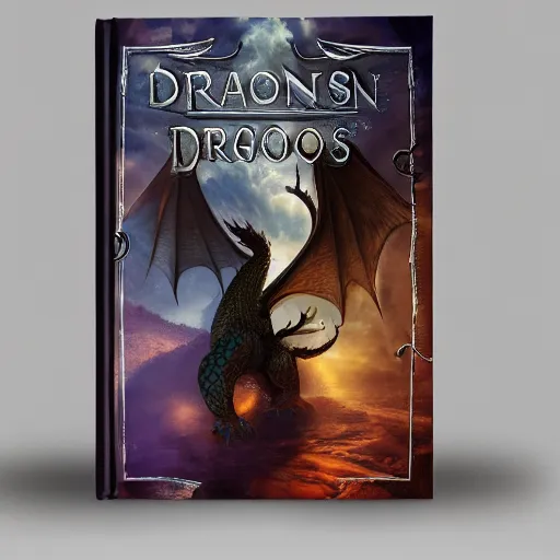 Prompt: fantasy book cover ( echo ) ( dragons ) ( mist ) ( shadows ), out of focus backdrop