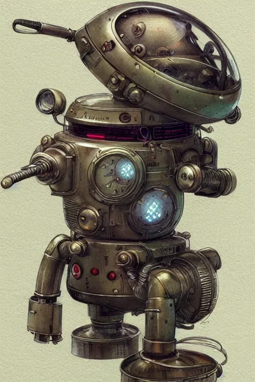 Prompt: hyper - detailed accurate rendered ( ( ( ( ( 1 9 5 0 s retro future android mouse mechanic. muted colors., ) ) ) ) ) by jean - baptiste monge,!!!!!!!!!!!!!!!!!!!!!!!!!