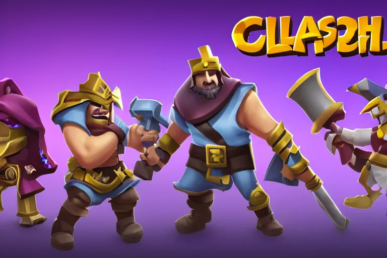 Image similar to new clash royal characters