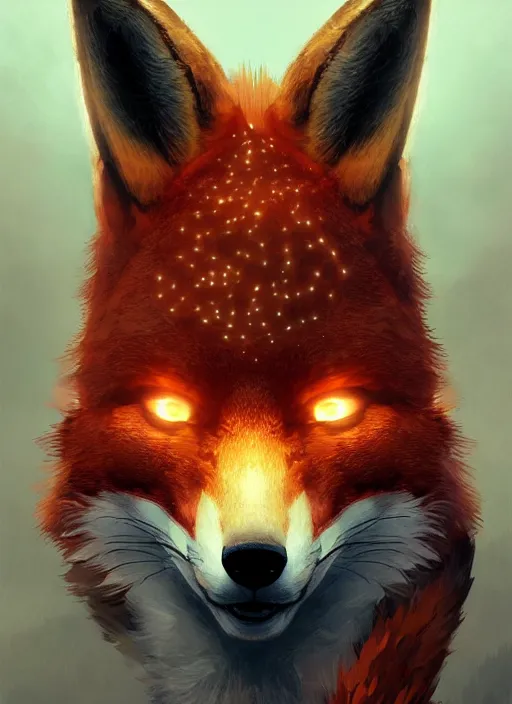 Image similar to portrait of foxy the pirate fox, intricate, elegant, glowing lights, highly detailed, digital painting, artstation, concept art, sharp focus, illustration, art by wlop, mars ravelo and greg rutkowski