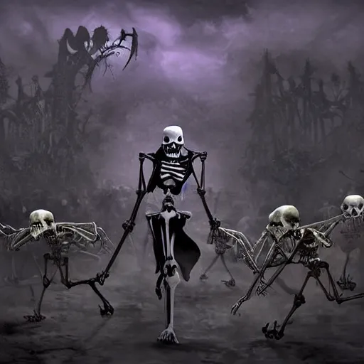 ☠💀skeleton fan service💀☠ on X: Reaper reaps the soul of an