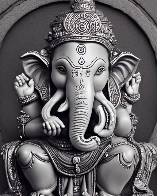 Image similar to photorealistic ganesh