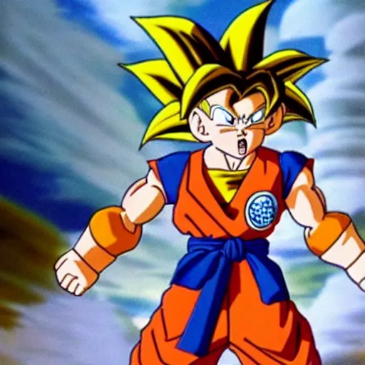 Image similar to Still of Kid Goku from the Disney animated feature Dragon Ball (1951)