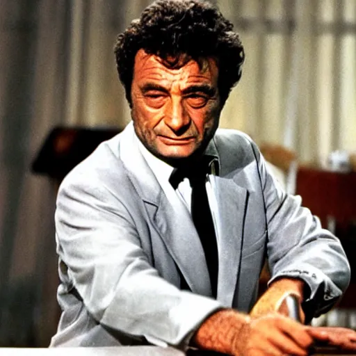 Prompt: peter falk as columbo