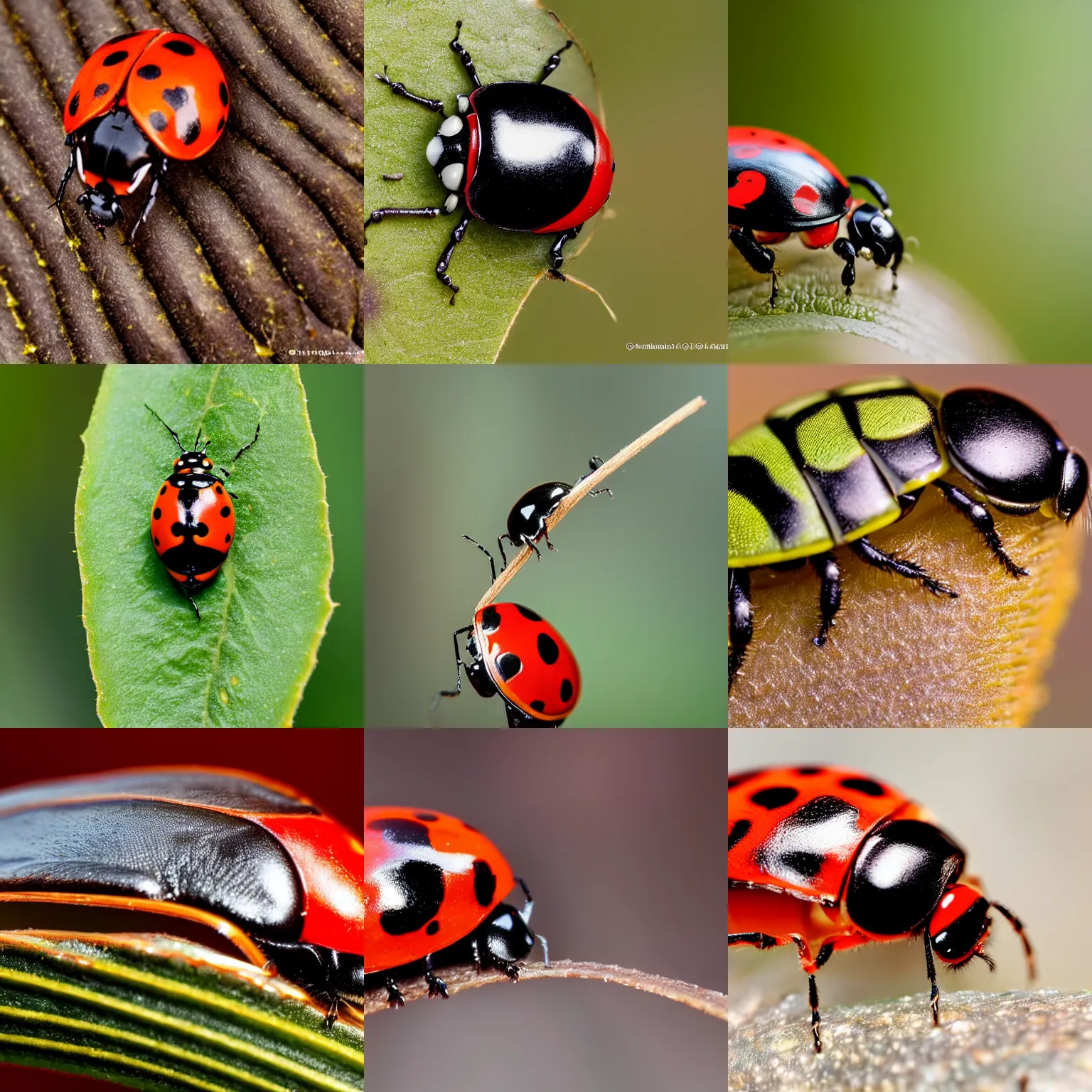 Prompt: macro photography of ladybug by national - geographic, ultra accurate, 8 k, award - winning
