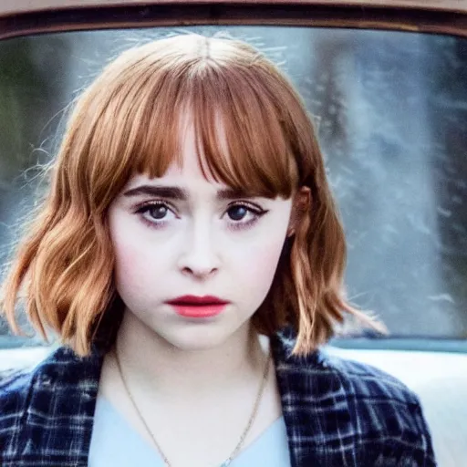 Prompt: sabrina carpenter in the movie lady bird ( 2 0 1 7 )