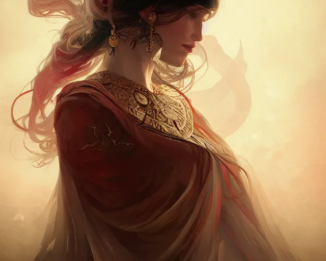 Image similar to photography of ebru sidar, deep focus, d & d, fantasy, intricate, elegant, highly detailed, digital painting, artstation, concept art, matte, sharp focus, illustration, hearthstone, art by artgerm and greg rutkowski and alphonse mucha