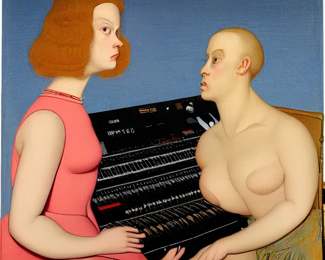 Image similar to roland 808 by john currin