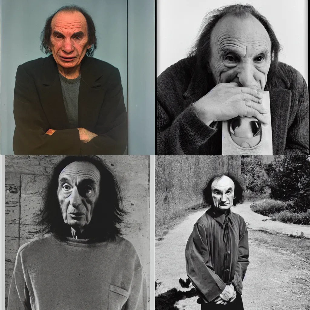 Prompt: a portrait of a character in a scenic environment by vito acconci