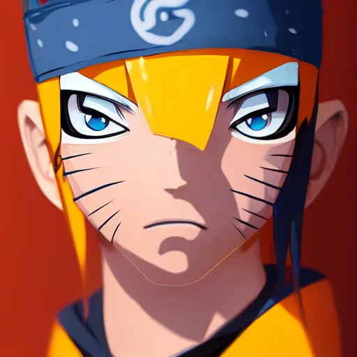 Image similar to face icon stylized minimalist naruto, loftis, cory behance hd by jesper ejsing, by rhads, makoto shinkai and lois van baarle, ilya kuvshinov, rossdraws global illumination