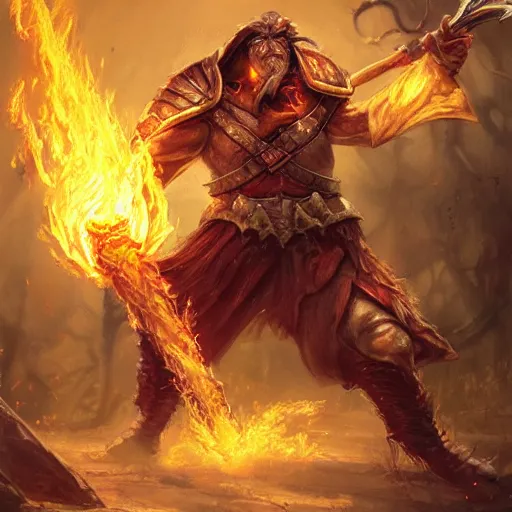 Prompt: flamekeeper. epic fantasy