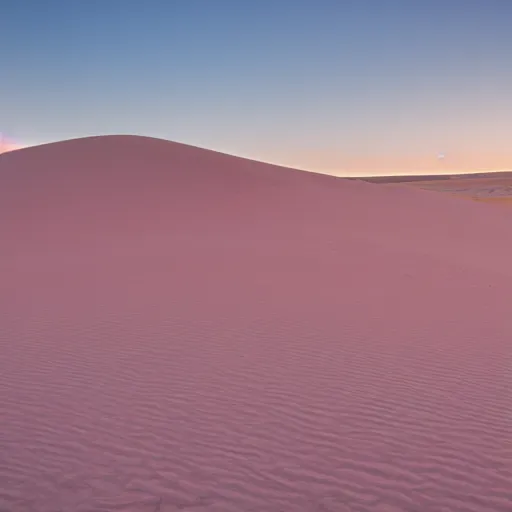 Why is there a big pink cube in the middle of Dunes
