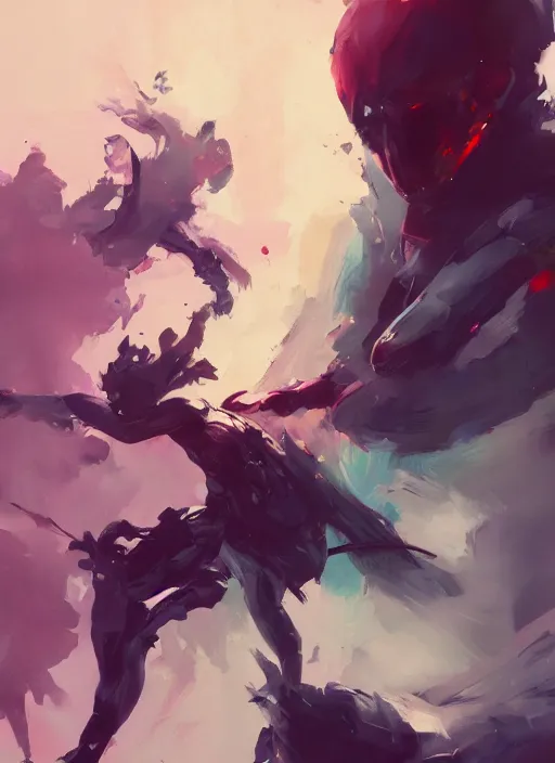 Prompt: semi reallistic gouache gesture painting, by yoshitaka amano, by ruan jia, by Conrad roset, by dofus online artists, detailed anime , music nots flying in space portrait, cgsociety, artstation, rococo mechanical, Digital reality, cyber punk atmosphere, gesture drawn