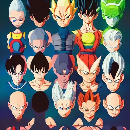 Image similar to face icon stylized minimalist dragon ball super, loftis, cory behance hd by jesper ejsing, by rhads, makoto shinkai and lois van baarle, ilya kuvshinov, rossdraws global illumination