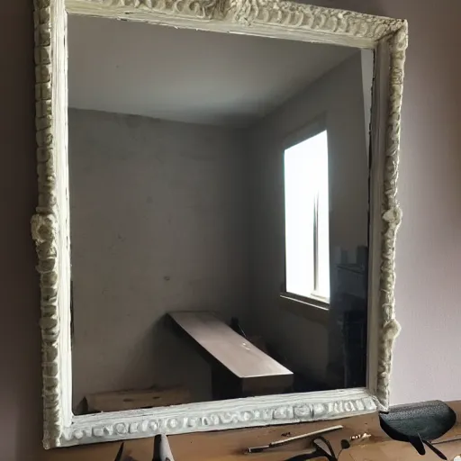 Image similar to a mirror