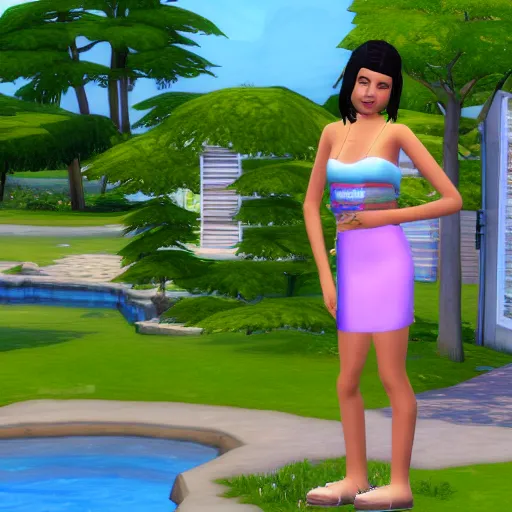 Image similar to Selena Gomez in The Sims 3