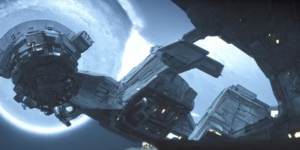 Image similar to landed Nostromo spaceship